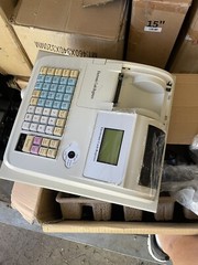 Electronic Pos Cash Register Cashier Machine With Drawer Financial Equipment