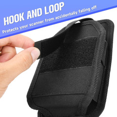 Rugged Holster for Zebra Handheld Barcode Scanners with Metal Clip and Belt Loop