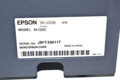 Epson TM-U220B M188B Thermal Receipt Printer Network Ethernet Auto-Cutter USED