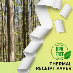50 Rolls 2 1/4″ x 165Ft Thermal Paper BPA Free Receipt Paper Cash Register US