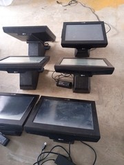 12 Lot NCR 7754/7734 & Radiant Systems POS Touchscreen Boots To Windows As Is