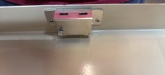 MMF Industries Metal Cash Box w/Bill Tray-Combination Lock