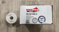 3 1/8″ (3.80 mm) x 170′ Iconex Full-Tack Sticky Media Linerless Labels (6 rolls)