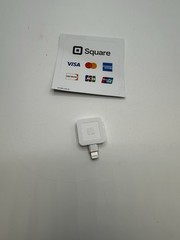 Square Credit Card Reader for Magstripe Lightning Connector for iPhone (No Box)