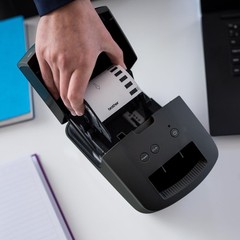 Brother QL-600 Direct Thermal Monochrome Desktop Label/Receipt Printer