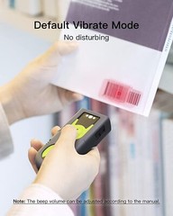 Bluetooth Scanner 2D Barcode Scanner 2.4Ghz USB Adapter Exclusive Shortcut