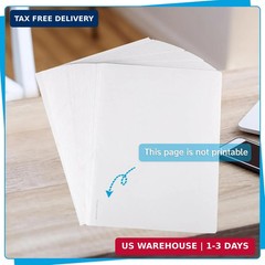 BESARME 100 Sheets Thermal Printer Paper, 8.5 x 11 Inch US Letter Size Thermal P