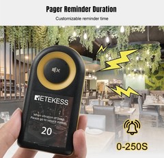 RETEKESS TD169 wireless calling system pager for restaurant PC function 20 Pager
