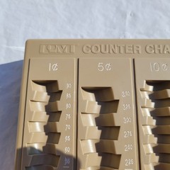 PM Company Coin Counter Change Tray 9.75” X 7.5” Vintage Tray Only
