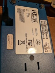 FIRST DATA FD50 CREDIT CARD TERMINAL – AS/IS