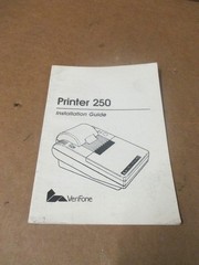 Lot of 6 VeriFone (4) Credit Card Terminals (1) Key Pin Pad and (1) Printer