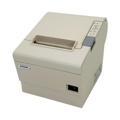 TESTED Epson TM-T88IV M129H Compact POS Thermal Receipt Printer USB White