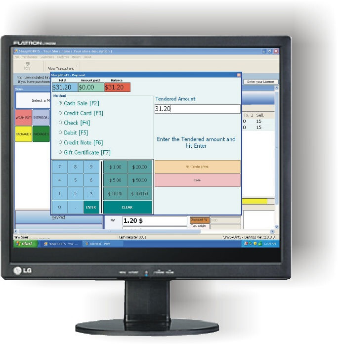 Retail POS System- FREE POS Software +CPU Box – Restaurant – Retail – Ticketing