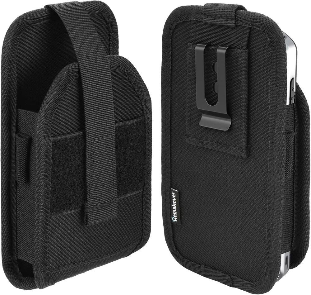 Rugged Holster for Zebra Handheld Barcode Scanners with Metal Clip and Belt Loop
