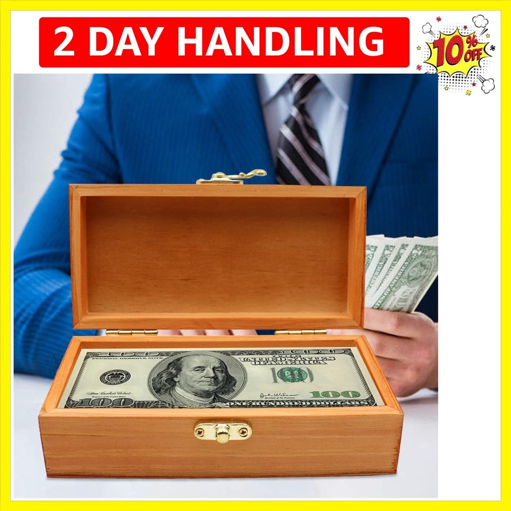 Wooden Lockable Currency Tray, Single Row Currency Tray, Cash Organizer Money…