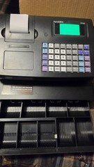 Nadex CR180 Electronic Cash Register, Steel Cash Drawer,
