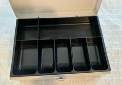 Metal Cash Box No Key