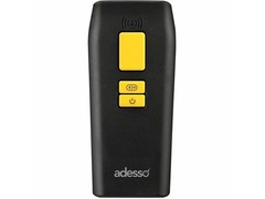 Adesso Bluetooth & 2.4Ghz Wireless Antimicrobial & Waterproof 2D Barcode Scanner