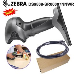 Zebra Symbol DS9808-SR00007NNWR 1D/QR Code Barcode Scanner With USB Cable