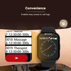 Restaurant Wireless Pager Calling System Waiter Watch & 10 Call Buttons Cafe Bar