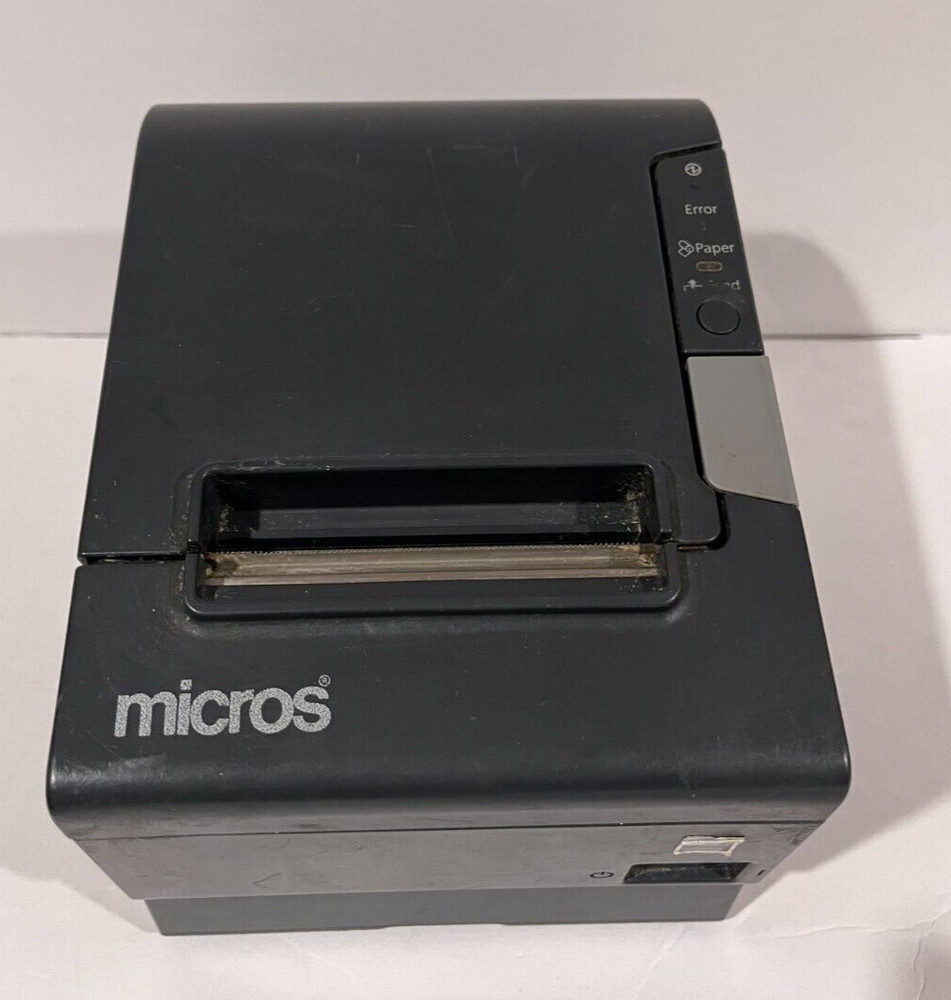 Epson TM-T88V M244A POS Thermal Receipt Printer Serial USB No Power Adapter
