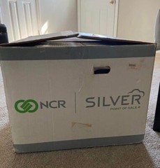 Brand New NCR Silver POS Cash Register System for iPad (iPad not included) 