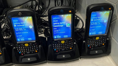 5+2 LOT Motorola MC55A0 Rugged PDA 2D Scanner Touch Display Wi-Fi + 5 Cradle/Pwr