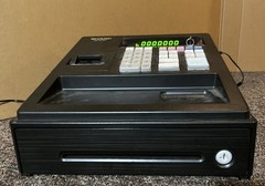 Sharp XE-A107 Electronic Cash Register “Repair” Keys-Power Cord Included