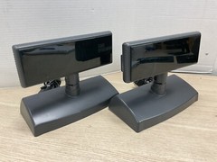 GIGATEK DSP840 LOT OF 2Cash Register Customer Display LCD Screen POS / MAR369