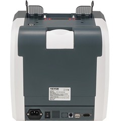 VEVOR Money Counter Machine Bill Counter w/ 2CIS SN UV IR MG DD Multi Currency