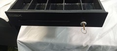POSX ION 16 Cash Drawer ION-C16A-1B POS Retail 16in Black Tested w/ Key