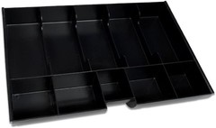 MMF INDUSTRIES 2215CBTGY HEAVY GAUGE STEEL CASH BOX & TRAY GRAY SUPER FAST SHIP!