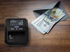 Better Office Products Counterfeit Money Detector Machine, Portable Counterfe…