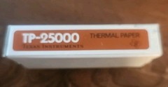 Vintage Texas Instruments TP-25000 Thermal Paper Rolls Made In Taiwan New 5 Roll