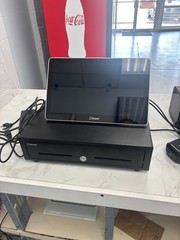 Toast Flex TT200 POS Point of Sale System dual display Screen with Power Supply