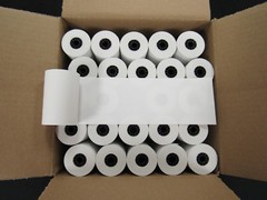 PM Company Perfection POS Black Image Thermal Rolls, 3.125 Inches X 119 Feet