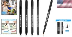 Universal Currency Fake Bill Checker – 5 Pack Money Detector Pens for Every Use