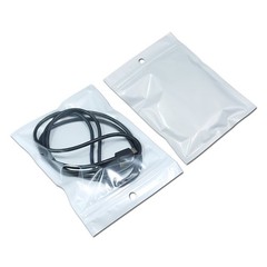 100 Pcs (Inner Size 3.9×4.7 inch) Front Clear Self Seal Reclosable Zipper Loc…