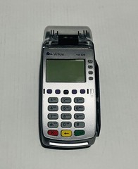 VeriFone VX520 DIAL/ETH Credit Card Machine #M252-653-AD-NAA-3 Tested *Read