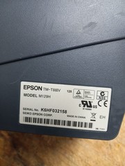 Epson TM-T88IV POS Receipt Printer Model: M129H NO AC ADAPTER