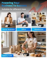 Phomemo Label Printer- 4X6 Bluetooth Thermal Address Label Printer For Small