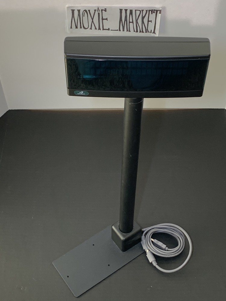 Logic Controls-LDX9000UP-GY-Bematech LDX9000 Pole Display-Green Blue-Tested
