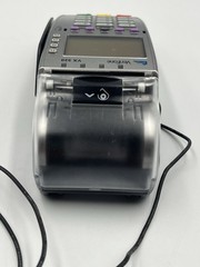 Verifone VX520 CREDIT / DEBIT Card POS Terminal With Power Cord AS IS NO BACK SE
