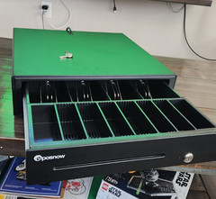EPOS NOW Locking Metal Cash Drawer 16 inches x 16 inches