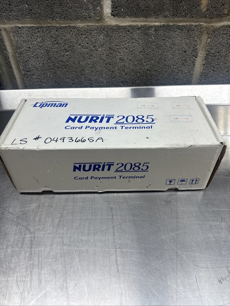 Nurit 2085 VeriFone POS Credit Card Payment Processor Terminal Machine