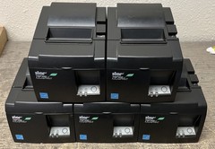 *LOT OF 5* Star TSP100 ECO FuturePrint Receipt Printer TSP100II Grade B
