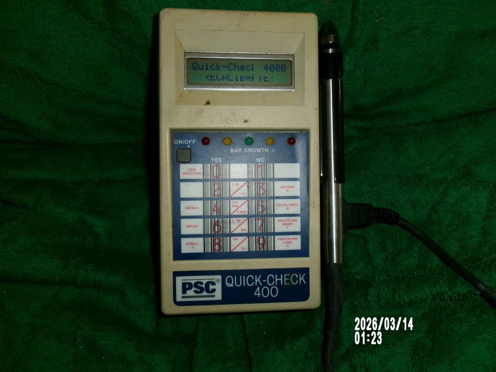 PSC Quick-Check 400 Scanner