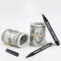 Money Marker (2 Counterfeit Pens) – Counterfeit Bill Detector Pen with Upgraded