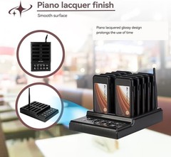 RETEKESS TD174 Restaurant Buzzer System, Restaurant Waiting Pager, Set w/ Vibrat
