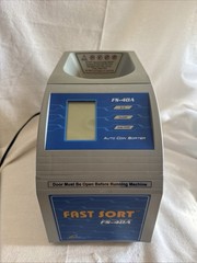 Royal Sovereign FS-4DA Fast Sort Auto Coin Sorter Counter Tested Working Great